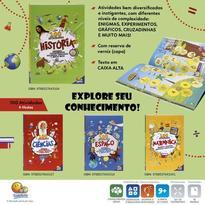 Imagem de Livro - 100 Atividades: História