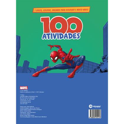 Imagem de Livro - 100 Atividades Homem-aranha