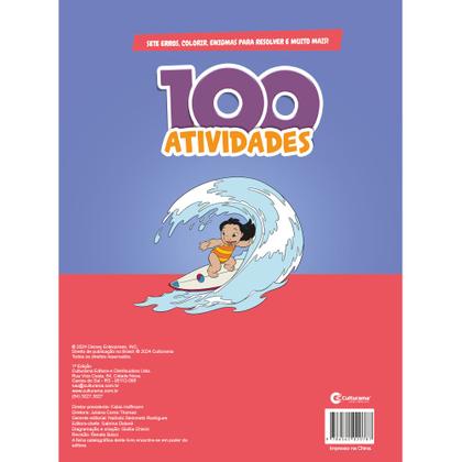 Imagem de Livro - 100 Atividades Stitch
