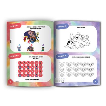 Imagem de Livro - 100 Atividades Stitch