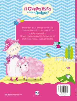 Imagem de Livro - 1500 adesivos para professores - A ovelha rosa e seus amigos