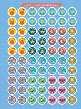 Imagem de Livro - 1500 adesivos para professores - Educação infantil