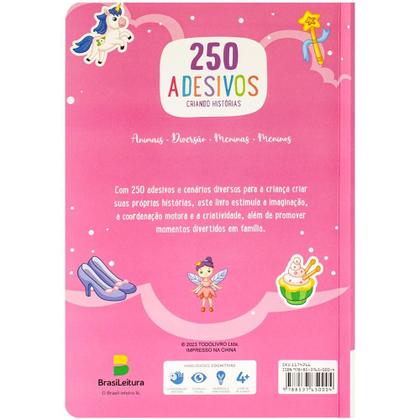 Imagem de Livro - 250 Adesivos - Criando Histórias: Meninas