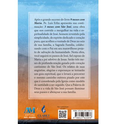 Imagem de Livro - 3 Meses com São José - em Oração pela Minha Família