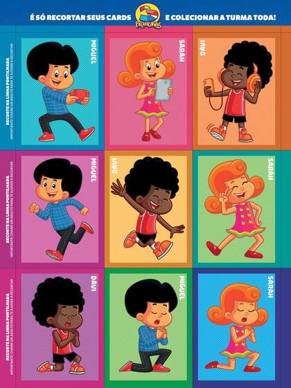 Imagem de Livro - 3 Palavrinhas - História em Quadrinhos para Colorir - Volume 1: A Criação