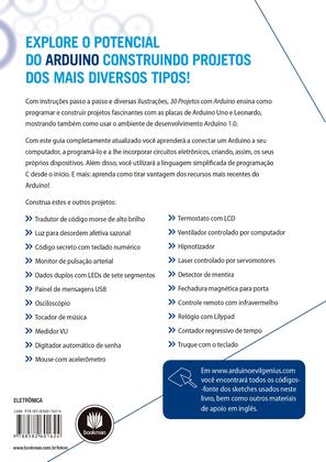 Imagem de Livro - 30 Projetos com Arduino