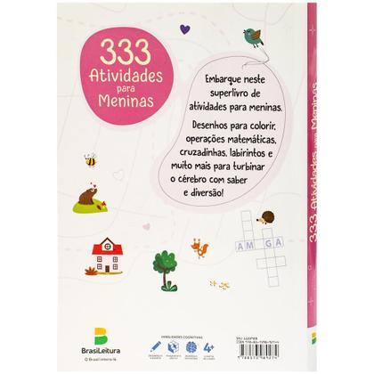 Imagem de Livro - 333 Atividades... Meninas