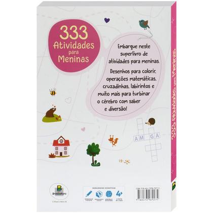 Imagem de Livro - 333 Atividades... Meninas
