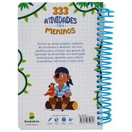 Livro - 333 Atividades...Meninos (ESP) Imagem de Livro - 333 Atividades...Meninos (ESP)