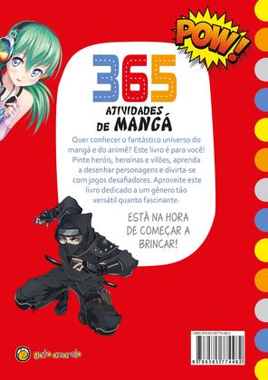 Livro - 365 Atividades de mangá Imagem de Livro - 365 Atividades de mangá