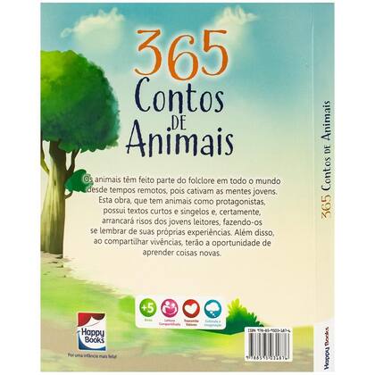 Imagem de Livro - 365 Contos de Animais
