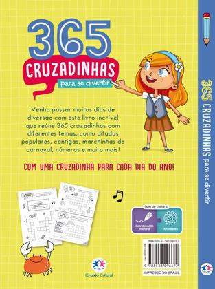 Imagem de Livro - 365 cruzadinhas para se divertir