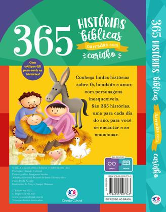 Imagem de Livro - 365 Histórias Bíblicas - Narradas com Carinho