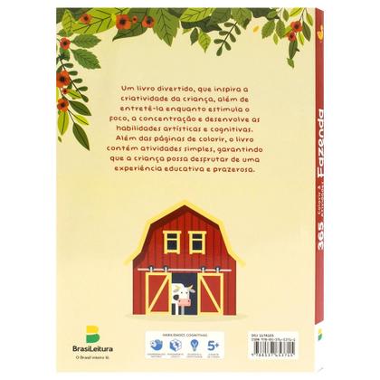 Imagem de Livro - 365 Vida na Fazenda - Colorir & Atividades