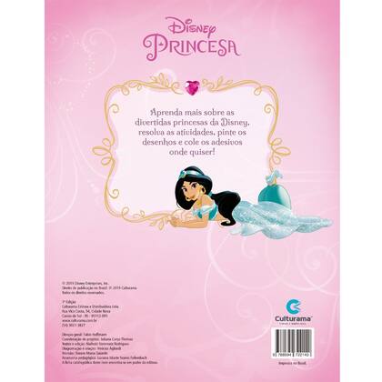 Imagem de Livro - 500 adesivos Disney Princesas
