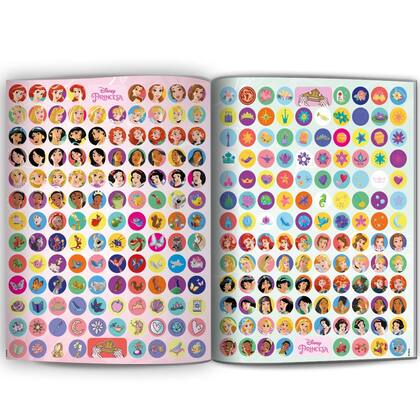 Imagem de Livro - 500 adesivos Disney Princesas