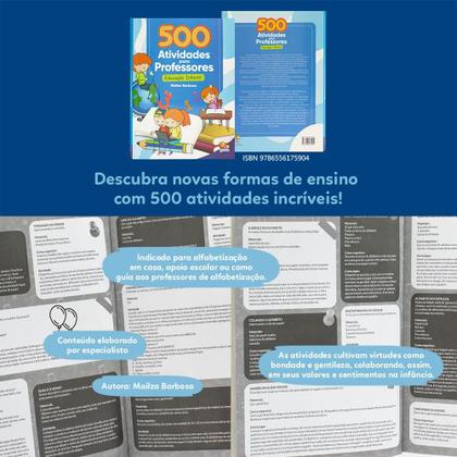 Imagem de Livro - 500 Atividades para Professores
