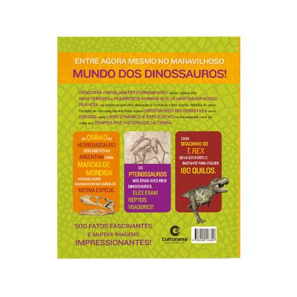 Imagem de Livro - 500 Fatos Sobre Dinossauros, Fósseis e Vida Pré-Histórica