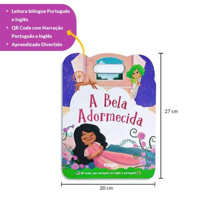 Imagem de Livro - A Bela Adormecida Com Narração