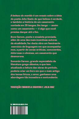 Imagem de Livro - A beleza do marido