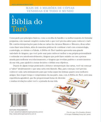 Imagem de Livro - A Biblia do Tarô