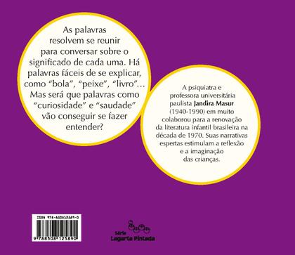 Imagem de Livro - A conversa das palavras