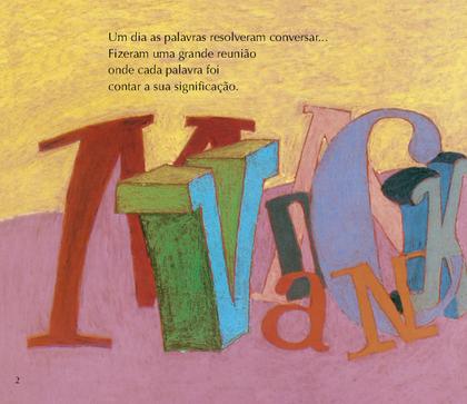 Imagem de Livro - A conversa das palavras