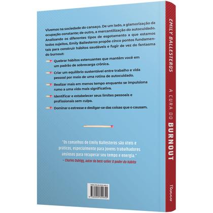 Imagem de Livro - A cura do burnout