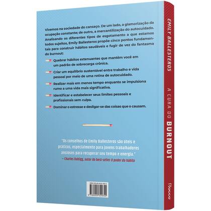 Imagem de Livro - A cura do burnout