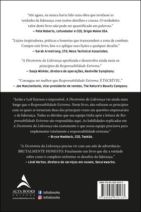 Imagem de Livro - A dicotomia da liderança
