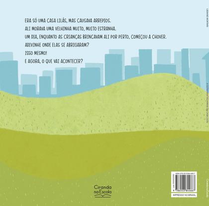 Imagem de Livro - A estranha velhinha da casa lilás
