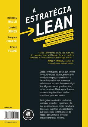 Imagem de Livro - A Estratégia Lean