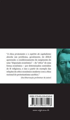 Imagem de Livro - A ética protestante e o espírito do capitalismo - Ed. Bolso