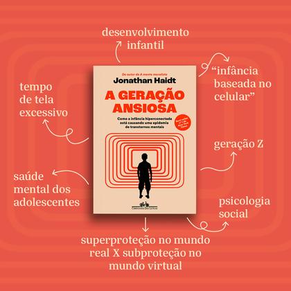 Livro - A geração ansiosa Imagem de Livro - A geração ansiosa