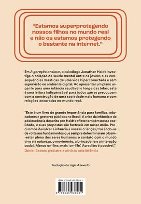 Imagem de Livro - A geração ansiosa