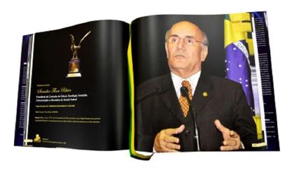Imagem de Livro A História do Poder Legislativo do Brasil Através do Tempo 1826 a 2009 Fotografia Política Congresso Nacional Deputados e Senadores Capa Dura