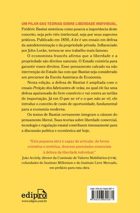 Imagem de Livro - A lei - Frédéric Bastiat