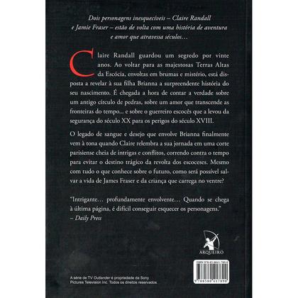 Imagem de Livro - A libélula no âmbar (Outlander - Livro 2)