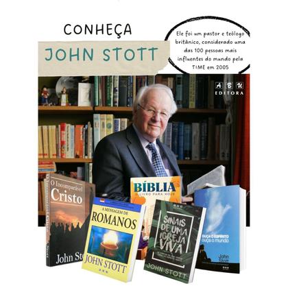 Imagem de Livro a mensagem de efésios nova sociedade d deus john stott