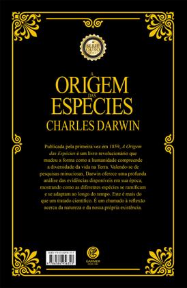 Imagem de Livro - A Origem das Espécies - Edição de Luxo Almofadada