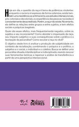 Imagem de Livro - A raça no divã