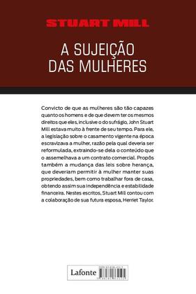 Imagem de Livro - A Sujeição das Mulheres