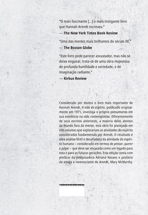 Imagem de Livro - A vida do espírito