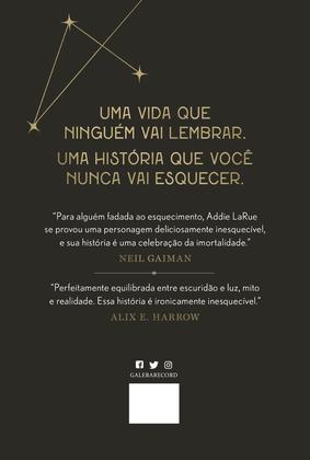 Imagem de Livro A Vida Invisível de Addie LaRue V.E. Schwab