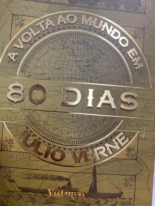 Imagem de Livro - A Volta ao Mundo em 80 Dias - Júlio Verne