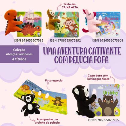 Imagem de Livro - Abraços Carinhosos: Dinossauro