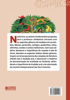 Imagem de Livro - Alfabetizar letrando com a tradição oral