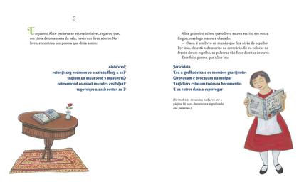 Imagem de Livro - Alice através do espelho... e o que ela encontrou lá