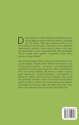 Imagem de Livro - Alimentação saudável na infância