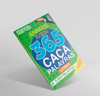 Imagem de Livro - Almanaque Passatempos Sabe-Tudo 365 Caça-Palavras - Animais do Brasil e do Mundo